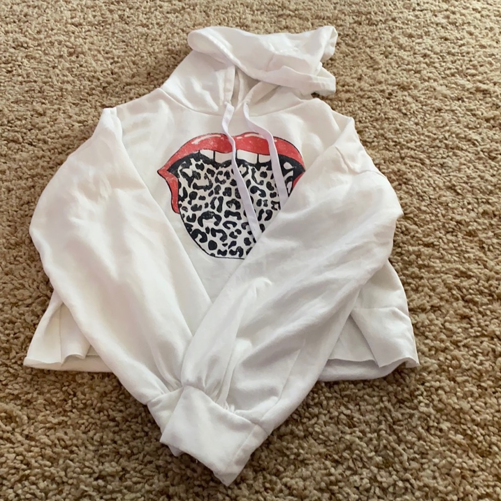 Crop hoodie